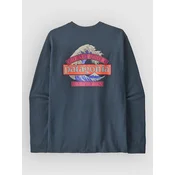 Patagonia Great Waves Responsibili- Long Sleeve T-Shir summit blue
