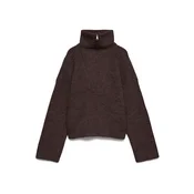 Vero Moda Petite Pulover VMNOLAN čokolada