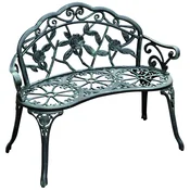 Homestar Vrtna klop za 2 osebi 100x54x78 cm zelena