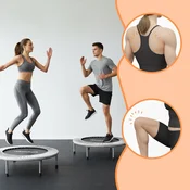 Northix Notranji mini trampolin O95 cm - zložljiv, nedrseč