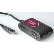 VALUE VALUE USB 2.0 podaljšek\, dvojni\, črn\, 5 m Value KVM podaljšek  5.00 m črna, (20428608)