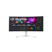 Monitor LG 40WP95CP-W 40/IPS/5120x2160,21:9,zakrivljen/72Hz/5ms GtG/HDMIx2,DP,USB C/Freesync