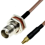 shumee Pigtail MMCX vtič/TNC vtičnica BH RG316 20cm