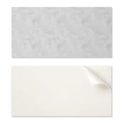shumee Komplet PVC ploščic z dekorjem za kuhinjo ali kopalnico. Tekstura surovega betona. 6x60x30 cm.