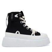 Modne superge Inuikii Matilda Canvas High 30103-025 Črna