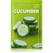 The Saem Natural Mask Sheet Cucumber Sheet maska s hidratacijskim i revitalizirajucim ucinkom 21 ml