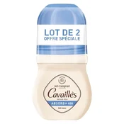 Cavailles - Absorb+ 48H - Non-trace - Roll-On Deodorant 2x50ml