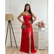 Squareonline Ženska haljina Scarlet Elegance, Crvena