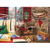 Cobble Hill - Puzzle Lodge Cat - 1 000 kosov