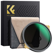 KF CONCEPT 67 mm filtri ND ND2-32, nastavljivi, HD ultra tanek bakreni okvir, 36-vrstični protiodbojni zeleni film, serija Nano-X PRO
