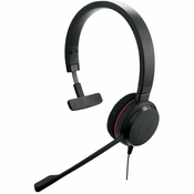 Jabra Evolve 20 UC Mono Slušalice Žičano Obruč za glavu Ured / pozivni centar USB Tip-A Crno