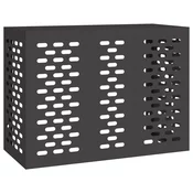 Pokrov za klima uredaj Crna 110 x 50 x 80 cm Celik