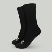 GymBeam Funkcionalne nogavice Crew Black M