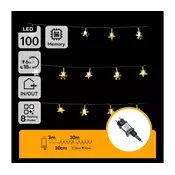 Aigostar - LED Spoljašnji niz 100xLED/8 funkcija 13m IP44 topla bela