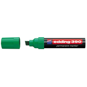 Edding marker permanent 390 4-12mm, deblji, kosi vrh zelena ( 08M390F )