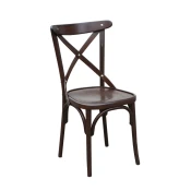 DOMMI Trpezarijska stolica Bentwood 002, Braon