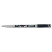 Alkoholni marker, 0,4 mm, konusni, STABILO Write-4-all, crni 166/46