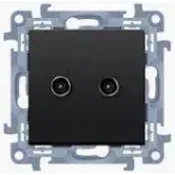 shumee Dvojna F antenska vtičnica S10 CASF2.01/49