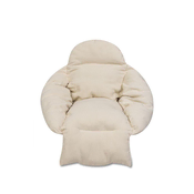 WOWO Blazina Stork Nest Cushion Ecru - Blazina Stork Nest Cushion Ecru