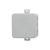 shumee Hermetična omarica V5, termoplastika 75x75x41 IP54, siva - klik, 12 izbojnih odprtin F1.0261