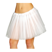 Guirca Žensko TUTU krilo - belo 40 cm