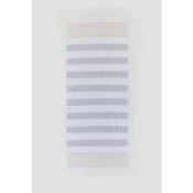 Plažni Peškir Pruga - Siva Peshterry 170x170cm