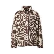 QUIKSILVER Jopa iz flisa CHALOK čokolada/bela
