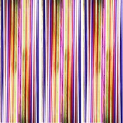 Zavesa iz kovinske folije za zabavo 98x200 cm, pisana, 3 kosi.