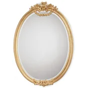 Casa Padrino luxury baroque mirror gold - Oval Italian Baroque style wall mirror - Luxury furniture in baroque style - Made in Italy - Luxury baroque interior