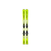 Fischer RC4 PRO JRS + FS 7 CA JRS, set otroških race smuči, rumena P12825