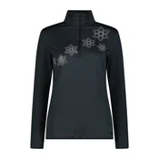 CMP WOMAN SWEAT, ženski smučarski puli, črna 35L0426