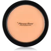 Pierre René Face kompaktni puder z ogledalom in aplikatorjem odtenek 03 Transparent  8 g
