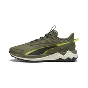 PUMA Extend Lite Trail Running Shoes, Shoes, Loden Green/Black/Lux Lime, 45