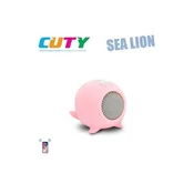 Mini zvucnik iDANCE Cuty Morski Lav, 10W, USB, Bluetooth, rozi