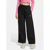 adidas Donji dio trenerke JX2780 Crna Wide Leg