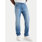 HUGO Jeans hlače Ash 50555955 Modra Slim Fit