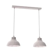 Lestenec na kablu SVEN 2xE27/15W/230V, kremne barve