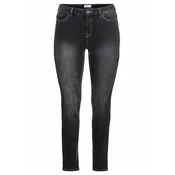SHEEGO Kavbojke črn denim