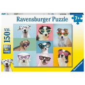RAVENSBURGER Puzzle Zabavni psi XXL 150 kosov