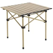 LIVEFY zložljiva piknik miza Camp 53x51 cm, bež