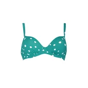 VIVID Bikini zgornji del turkizna/naravno bela