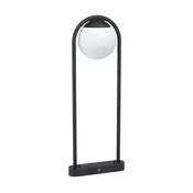 Eglo Prata vecchia spoljna podna/1, e27, 28w, ip44, v-850, pocincani celik/plastika/crna
