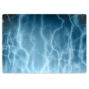 Decormat Podloga za zaščito tal Modra strela 120x90 cm 2 cm