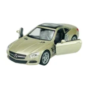 shumee WELLY 2012 MERCEDES-BENZ SL 500 Z ZLATO STREHO 1:34 43662
