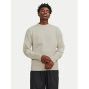 Jack & Jones Pulover Collective 12251556 Bež Relaxed Fit