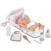 Prebaľovacia taška s plienkou Changing Bag Natur DAmour Baby Nurse Smoby s 8 doplnkami pre 42 cm bábiku SM220369