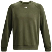 Under Armour Rival Fleece Crew moška jopa khaki 1379755 390