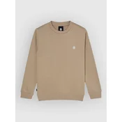 Element Icon Embroidery Kids Sweater aluminum