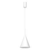 Luster na lanku CAPITAL 1xGX53/15W/230V precnika 17 cm, bela
