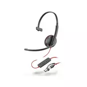 HP Poly BW 3210 Mono USB-C HS +USB-C/A